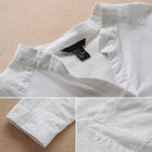 Bluse Damen Langarm Stehkragen