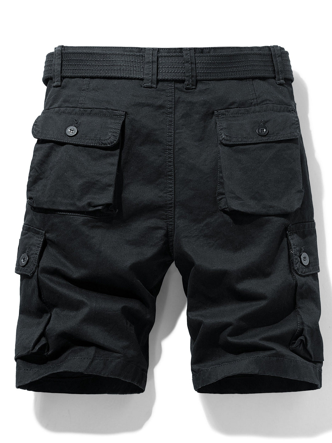 Lässige Cargo-Shorts für Herren mit Gürtel und Taschen