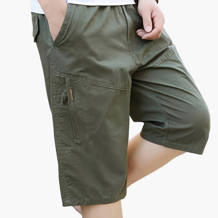 Herren-Bermudashorts mit Taschen für die alltägliche Freizeit