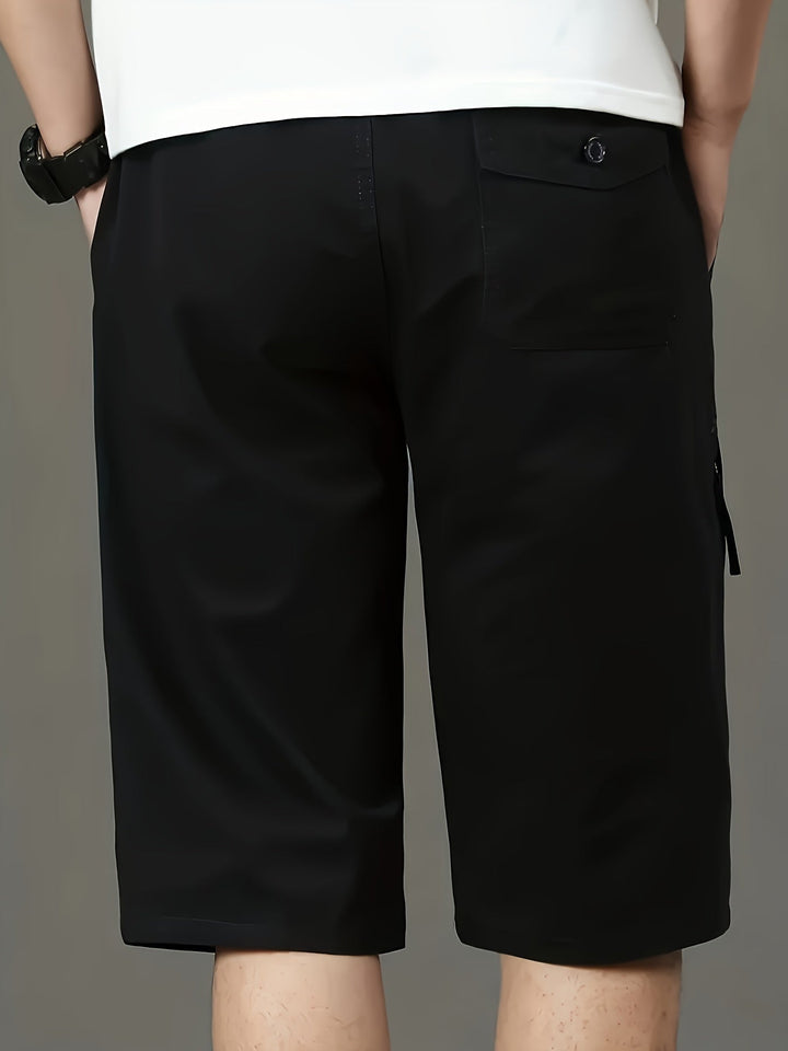 Herren-Bermudashorts mit Taschen für die alltägliche Freizeit
