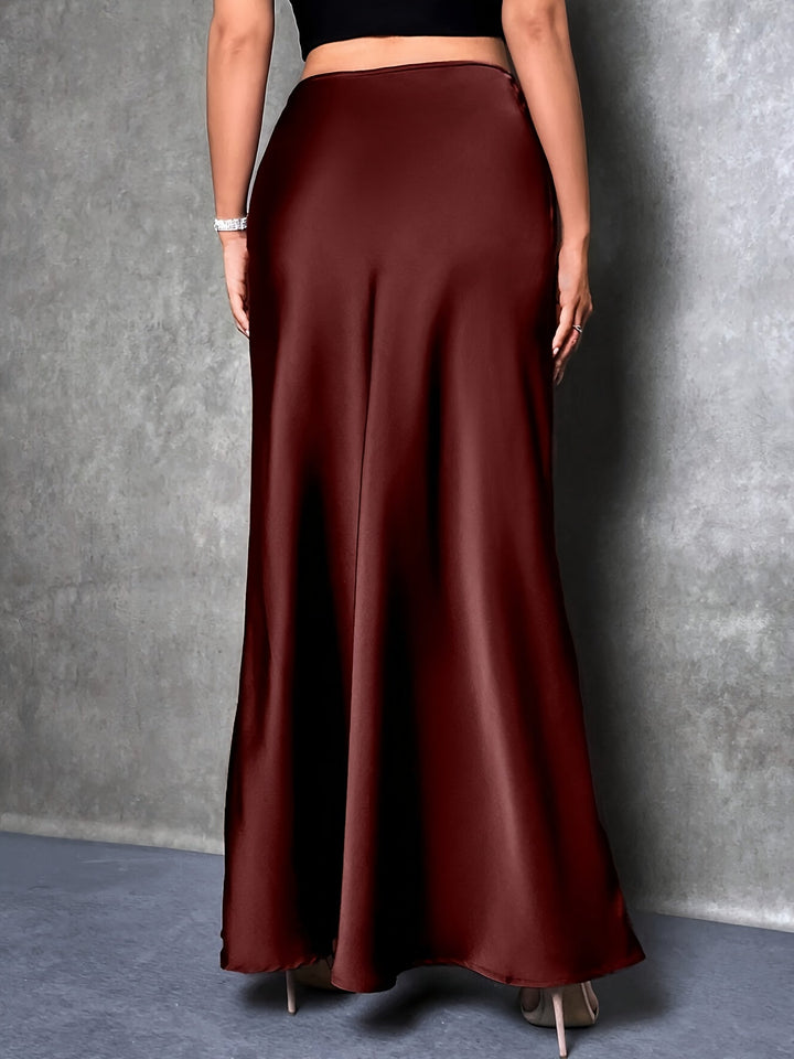 Damen Elegante Lange Rock – Festliche und Abendnutzung