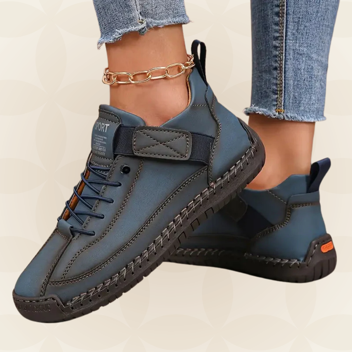 Margreet - Damen Bequeme Orthopädische Sneakers mit Dämpfung