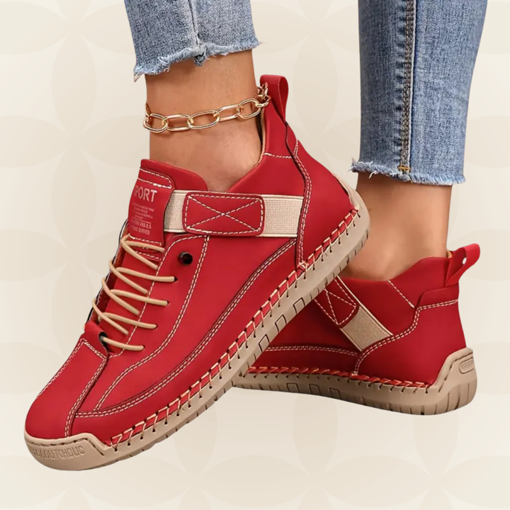 Margreet - Damen Bequeme Orthopädische Sneakers mit Dämpfung