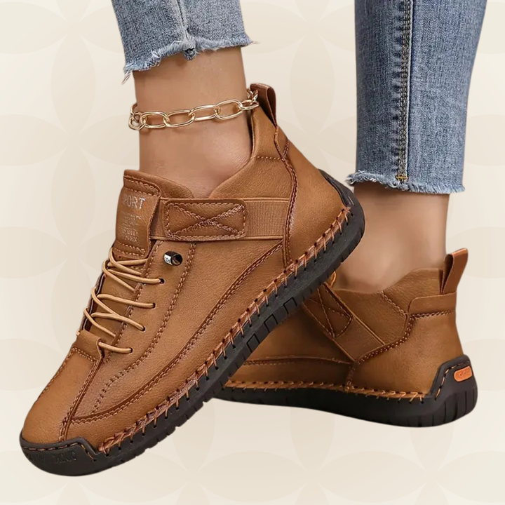 Margreet - Damen Bequeme Orthopädische Sneakers mit Dämpfung