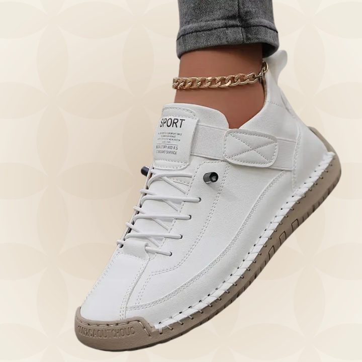 Margreet - Damen Bequeme Orthopädische Sneakers mit Dämpfung
