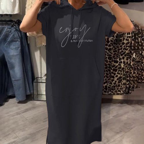 LORAVINE - Kapuzen Freizeitkleid