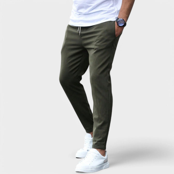 VENSIX - Enganliegende Stretch-Hosen