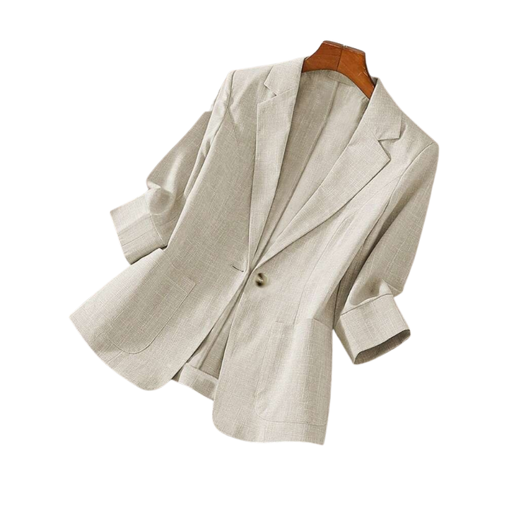 IRISH – Klassischer Blazer Mantel mit langen Ärmeln