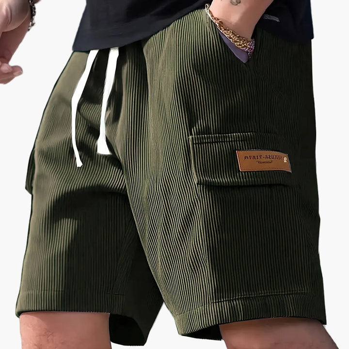 Herren-Shorts mit Kordelzug und normaler Passform für den täglichen Gebrauch