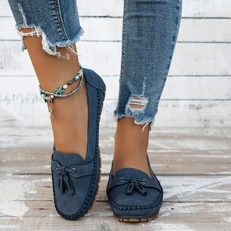 Ingrid - Damen Orthopädische Vintage-Schuhe mit Komfort-Fußbett