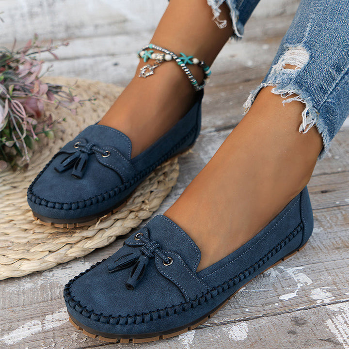 Ingrid - Damen Orthopädische Vintage-Schuhe mit Komfort-Fußbett