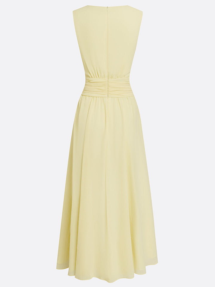Crisha | Gerafftes A-Linien-Kleid