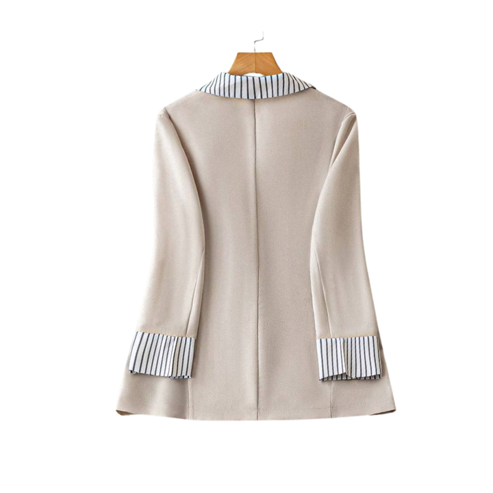 IRISH – Klassischer Blazer Mantel mit langen Ärmeln
