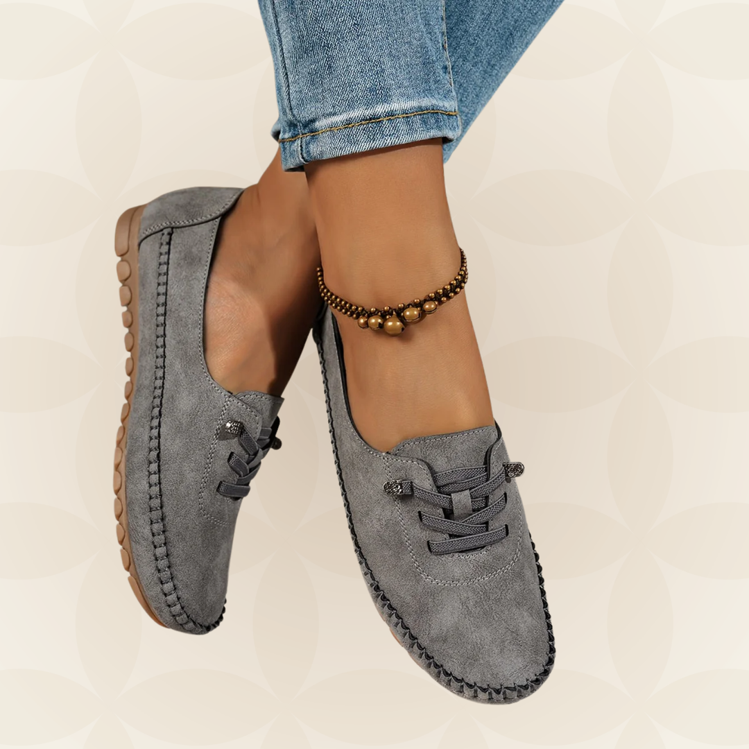 Aafke - Damen Slipper für Empfindliche Füße mit Umfassender Unterstützung