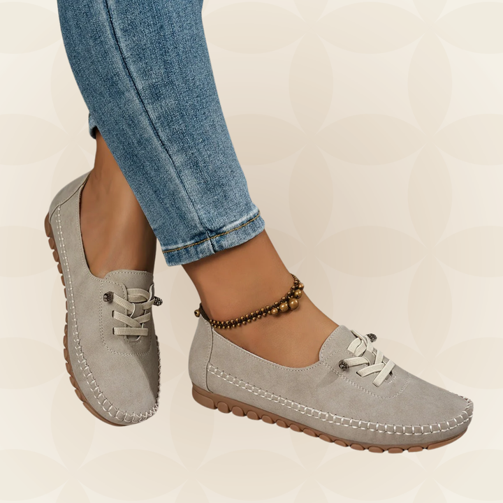 Aafke - Damen Slipper für Empfindliche Füße mit Umfassender Unterstützung