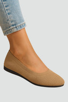 Atmungsaktive Strick-Ballerinas für Damen mit flexibler Passform