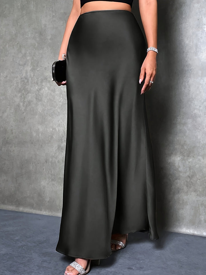 Damen Elegante Lange Rock – Festliche und Abendnutzung