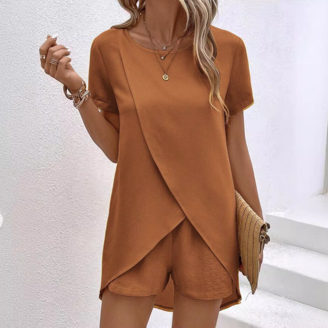 AMALIA – Elegantes Sommer-Loungewear-Set