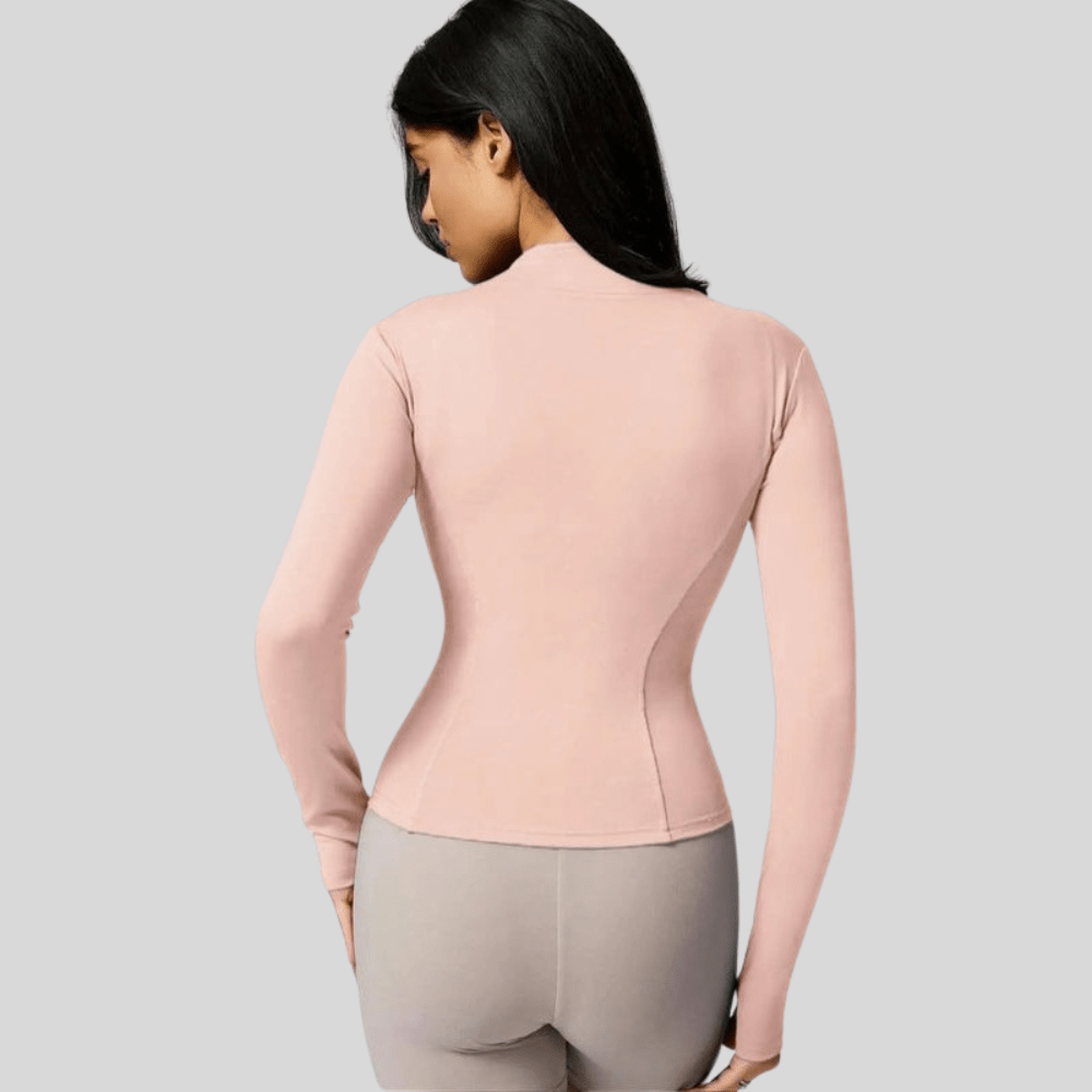 Slim Atmungsaktive Full Zip Jacke