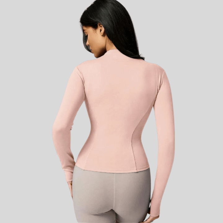 Slim Atmungsaktive Full Zip Jacke