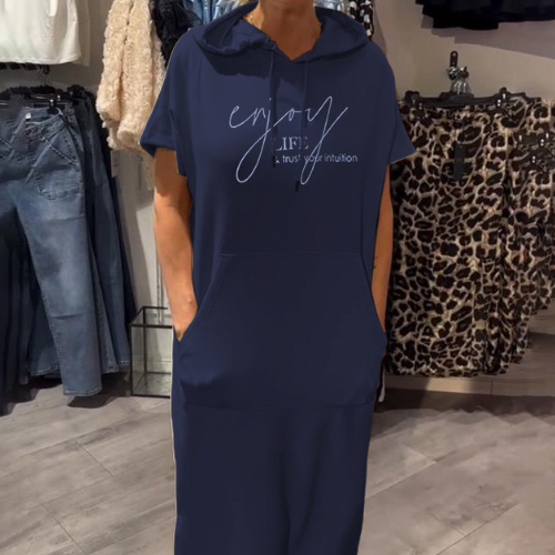 LORAVINE - Kapuzen Freizeitkleid
