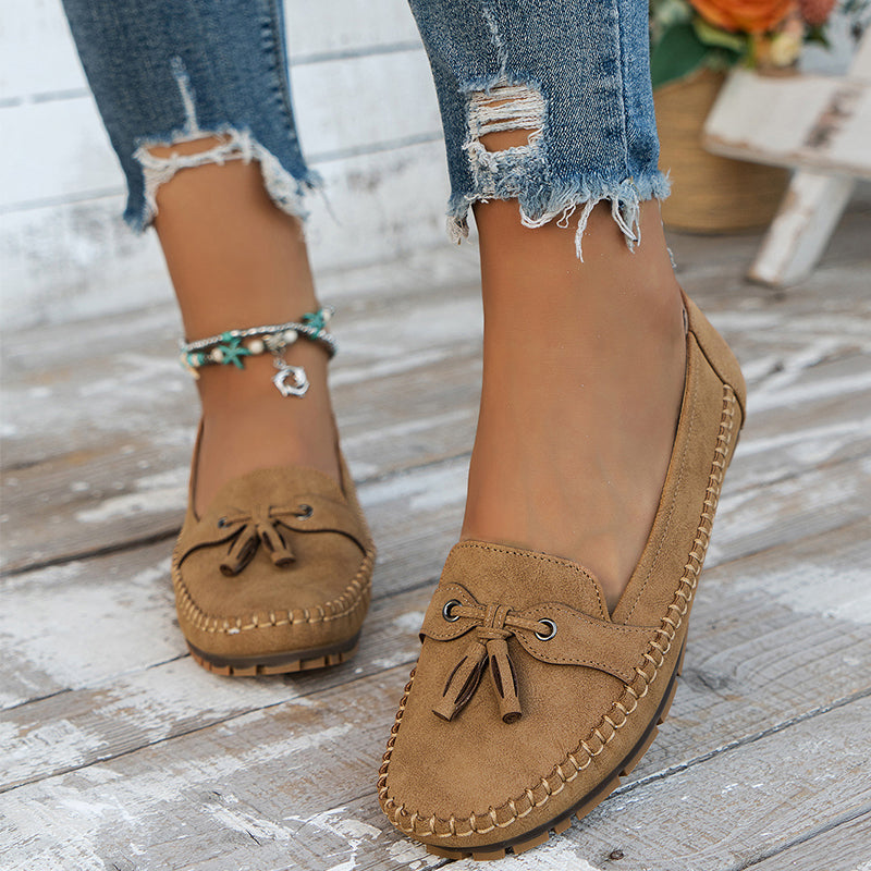 Ingrid - Damen Orthopädische Vintage-Schuhe mit Komfort-Fußbett