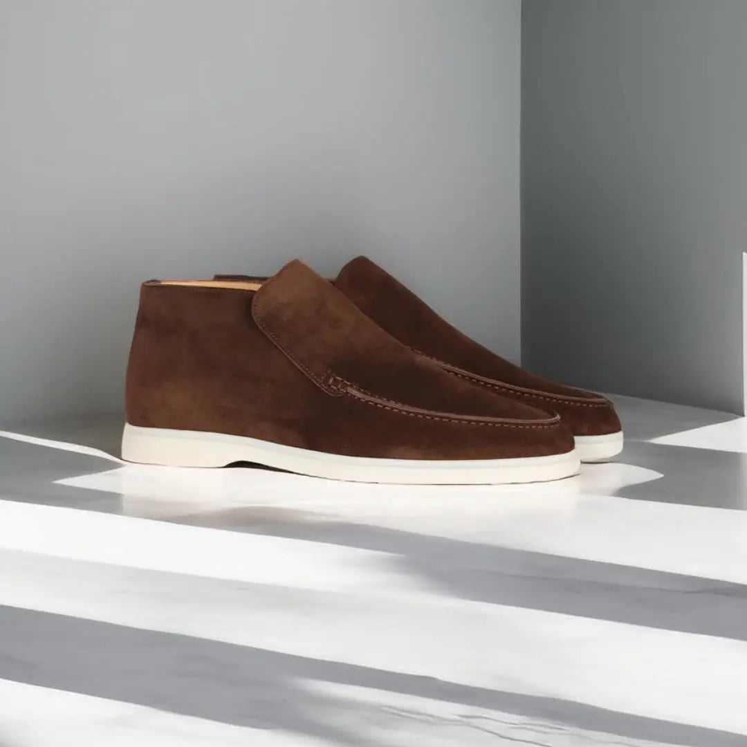 Bequeme Slipper für Herren mit Genähtem Obermaterial
