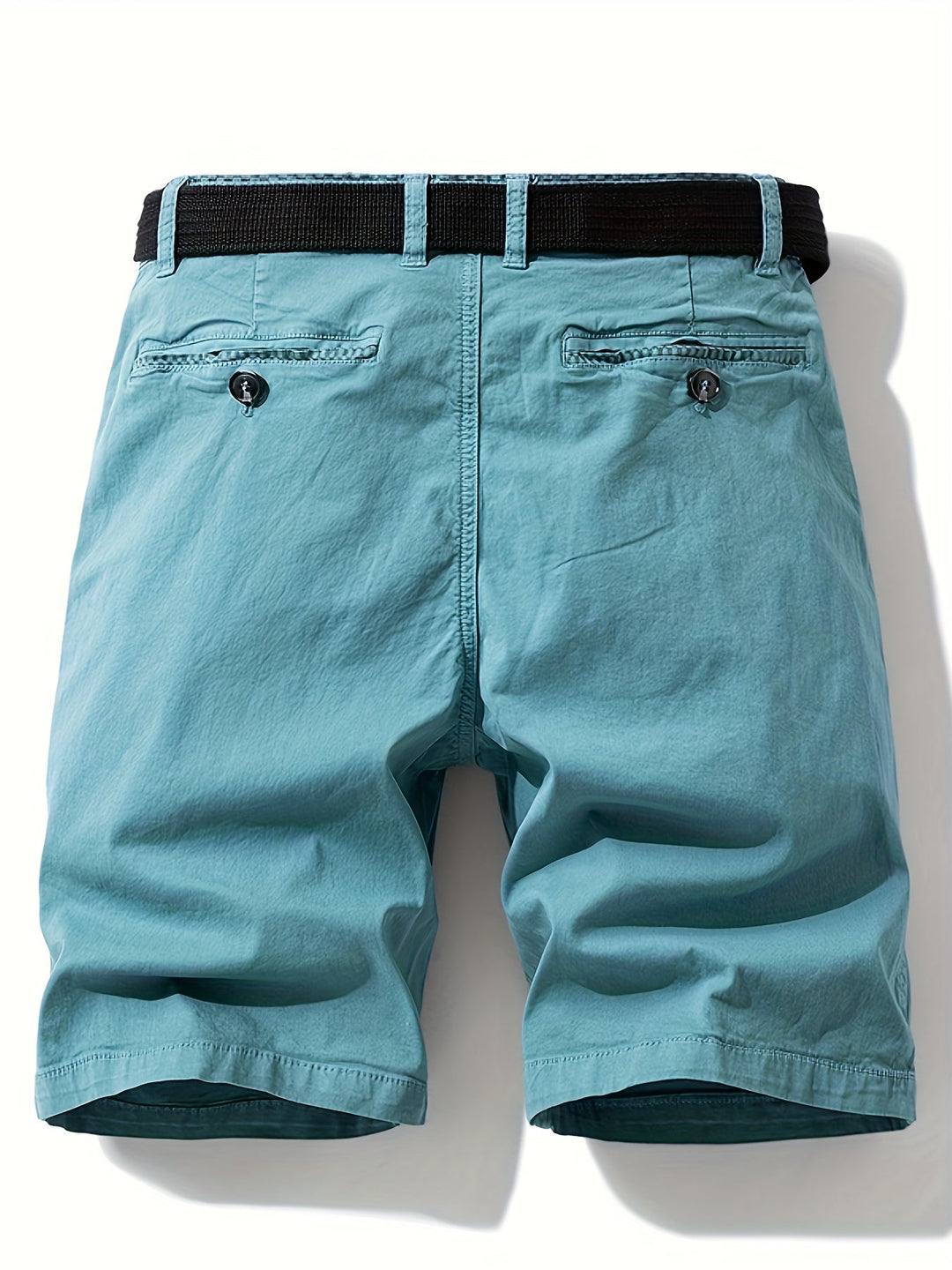 Herren-Bermudashorts mit Gürtel für Freizeit &amp; Urlaub