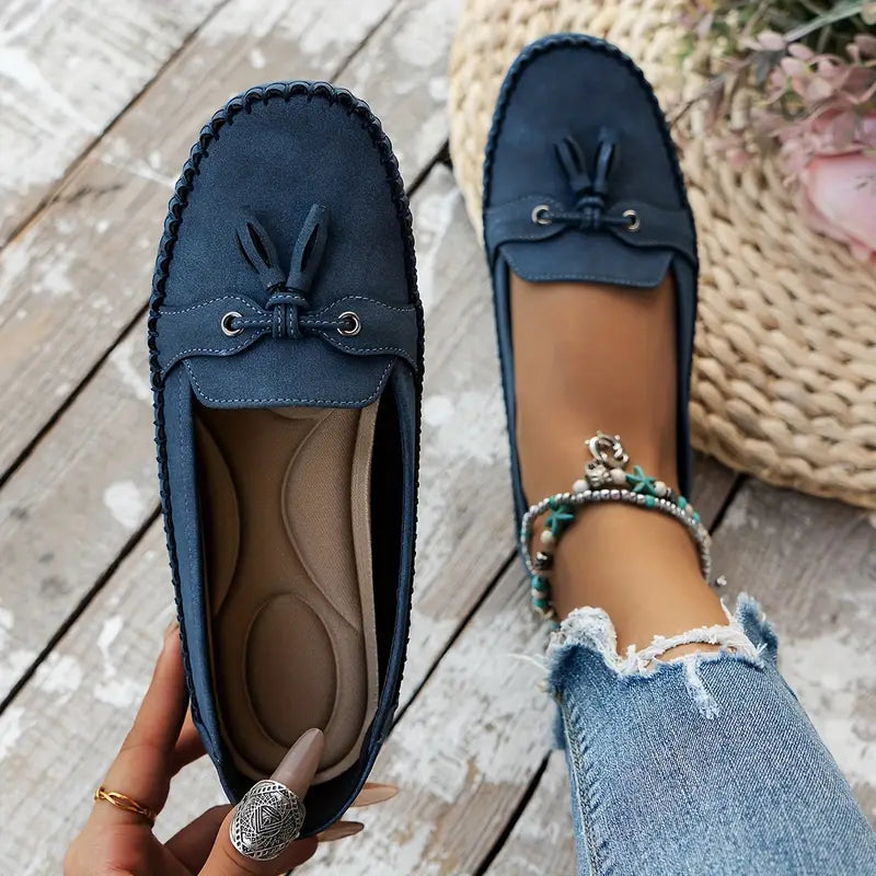 Ingrid - Damen Orthopädische Vintage-Schuhe mit Komfort-Fußbett