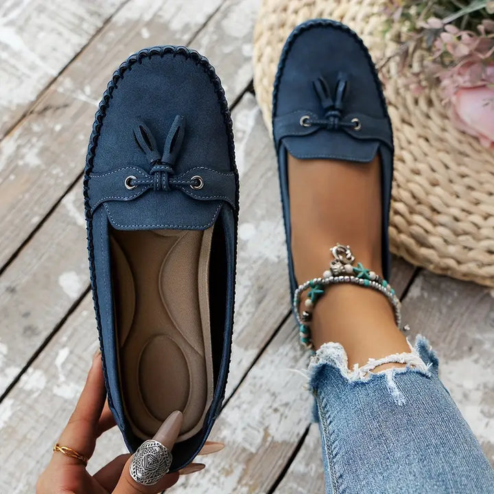 Ingrid - Damen Orthopädische Vintage-Schuhe mit Komfort-Fußbett