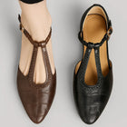 Katharina - Damen Elegante Lederschuhe mit Komfort-Einlage