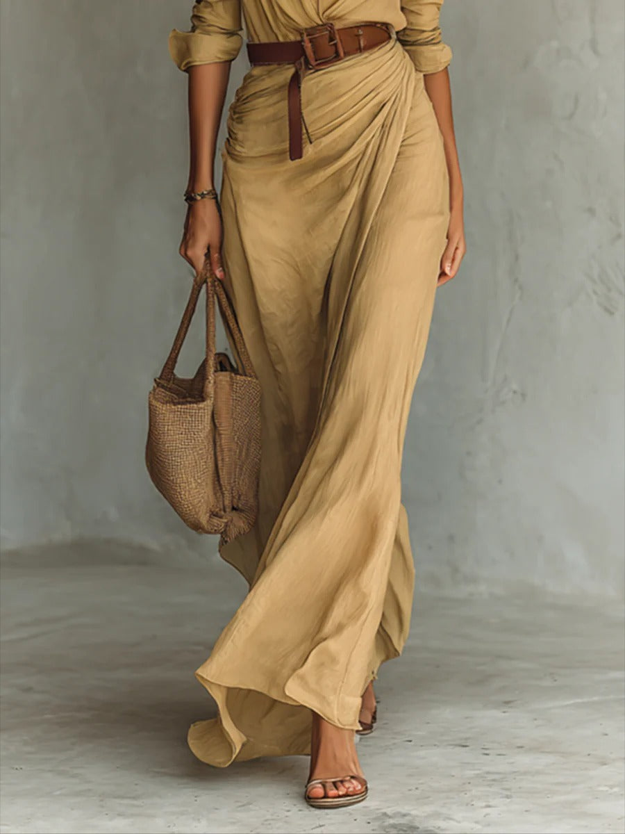 DOMINIQUE - Elegantes Casual-Hemdkleid