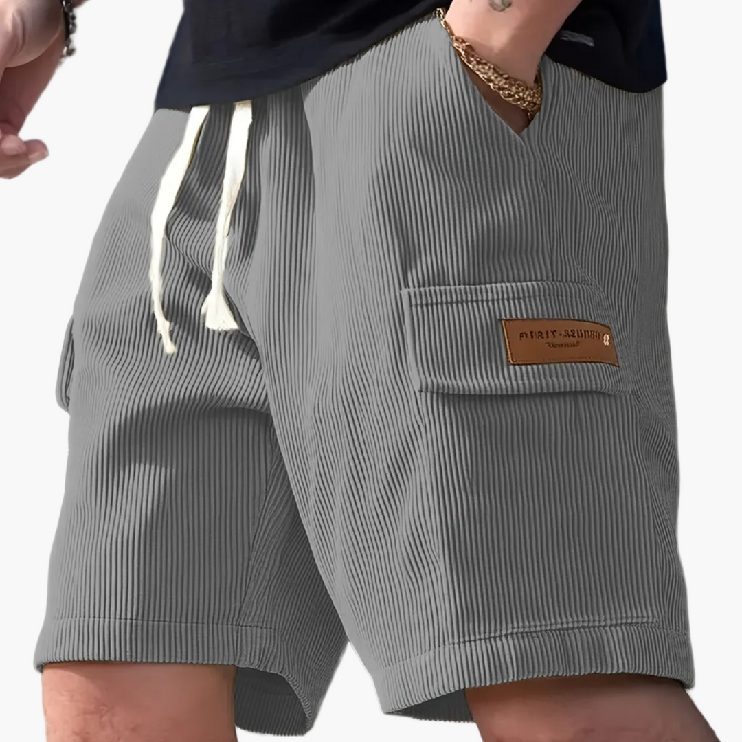 Herren-Shorts mit Kordelzug und normaler Passform für den täglichen Gebrauch