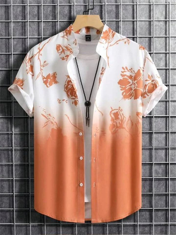 Tropisches 3D-Blumen-Hawaii-Hemd – Stil und Komfort in einem