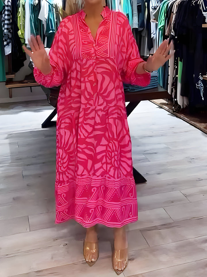 SELVIANNE - Künstlerisches Druckkleid