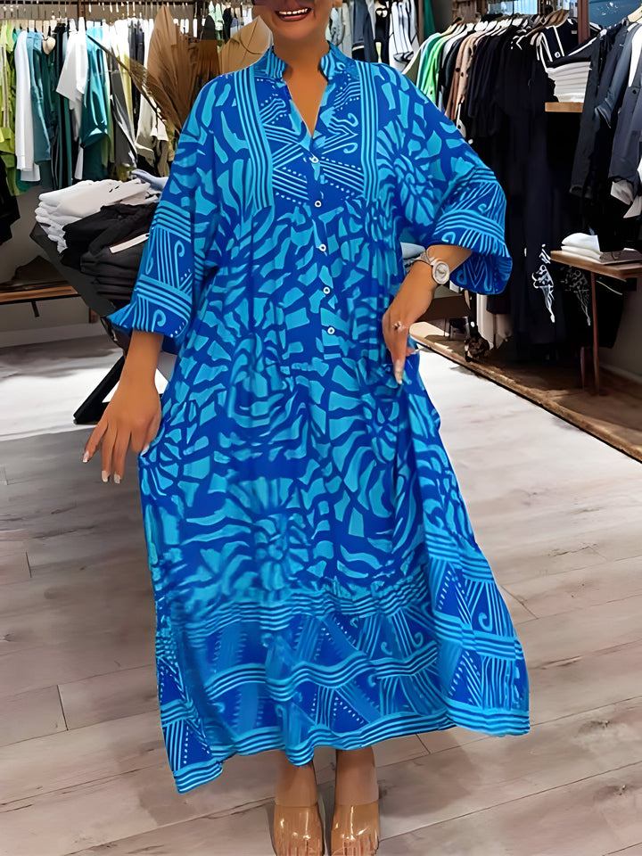 SELVIANNE - Künstlerisches Druckkleid