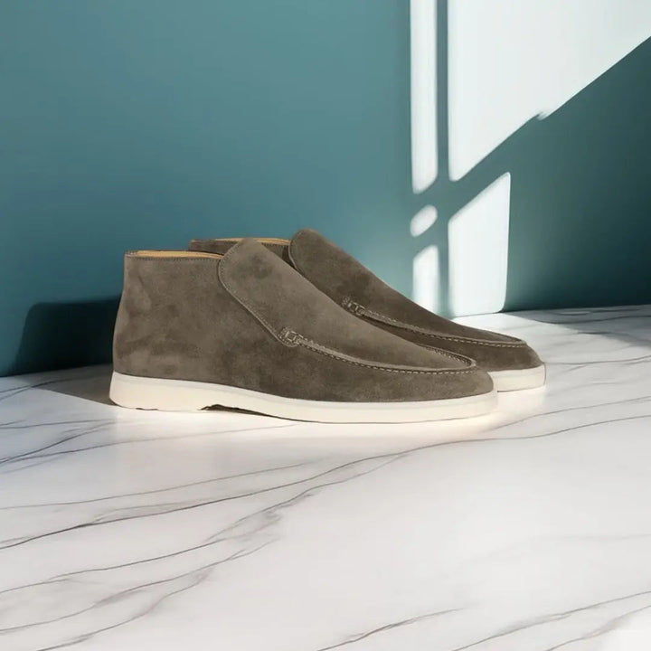 Bequeme Slipper für Herren mit Genähtem Obermaterial