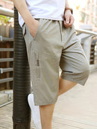 Herren-Bermudashorts mit Taschen für die alltägliche Freizeit