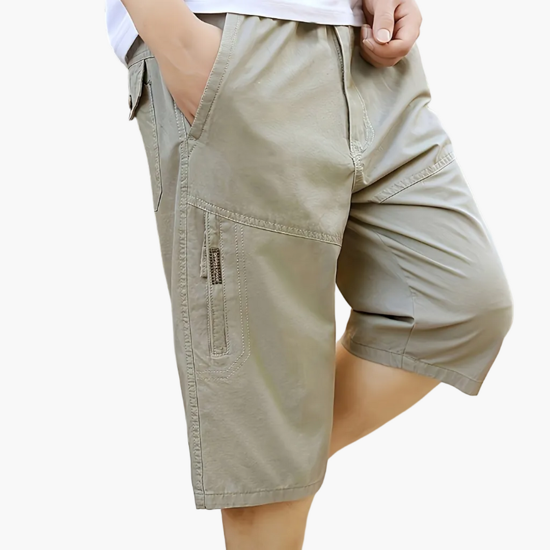 Herren-Bermudashorts mit Taschen für die alltägliche Freizeit