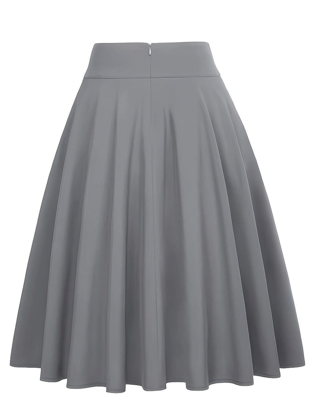 Damen A-Linien Rock Chic mit Taillengürtel und Tasche für Alltag und Fest
