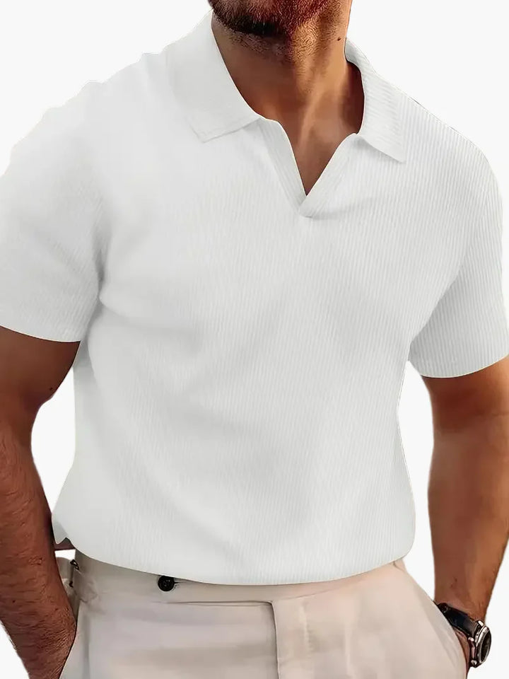 Kurzarm-Polo in lässigem Stil für Herren – Eleganz und täglicher Komfort