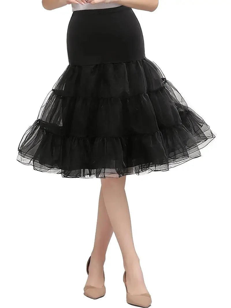 Freja - Tüll-Unterrock im Vintage-Stil für Damen