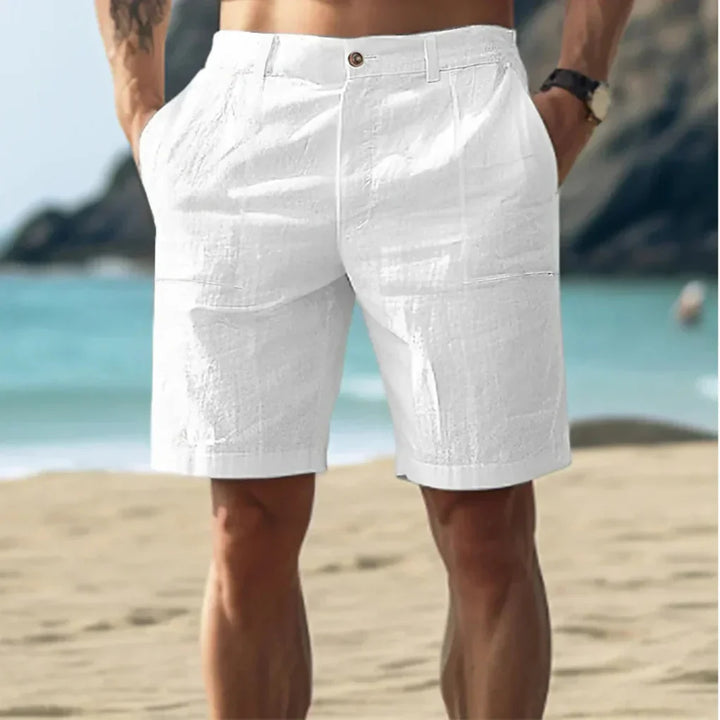 Lässige leichte Sommerweb-Shorts für Männer