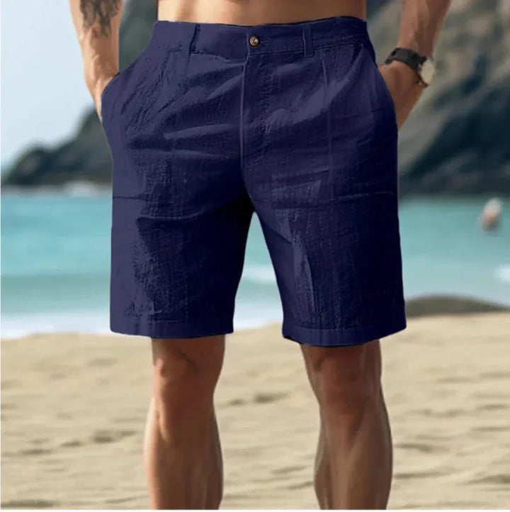 Lässige leichte Sommerweb-Shorts für Männer