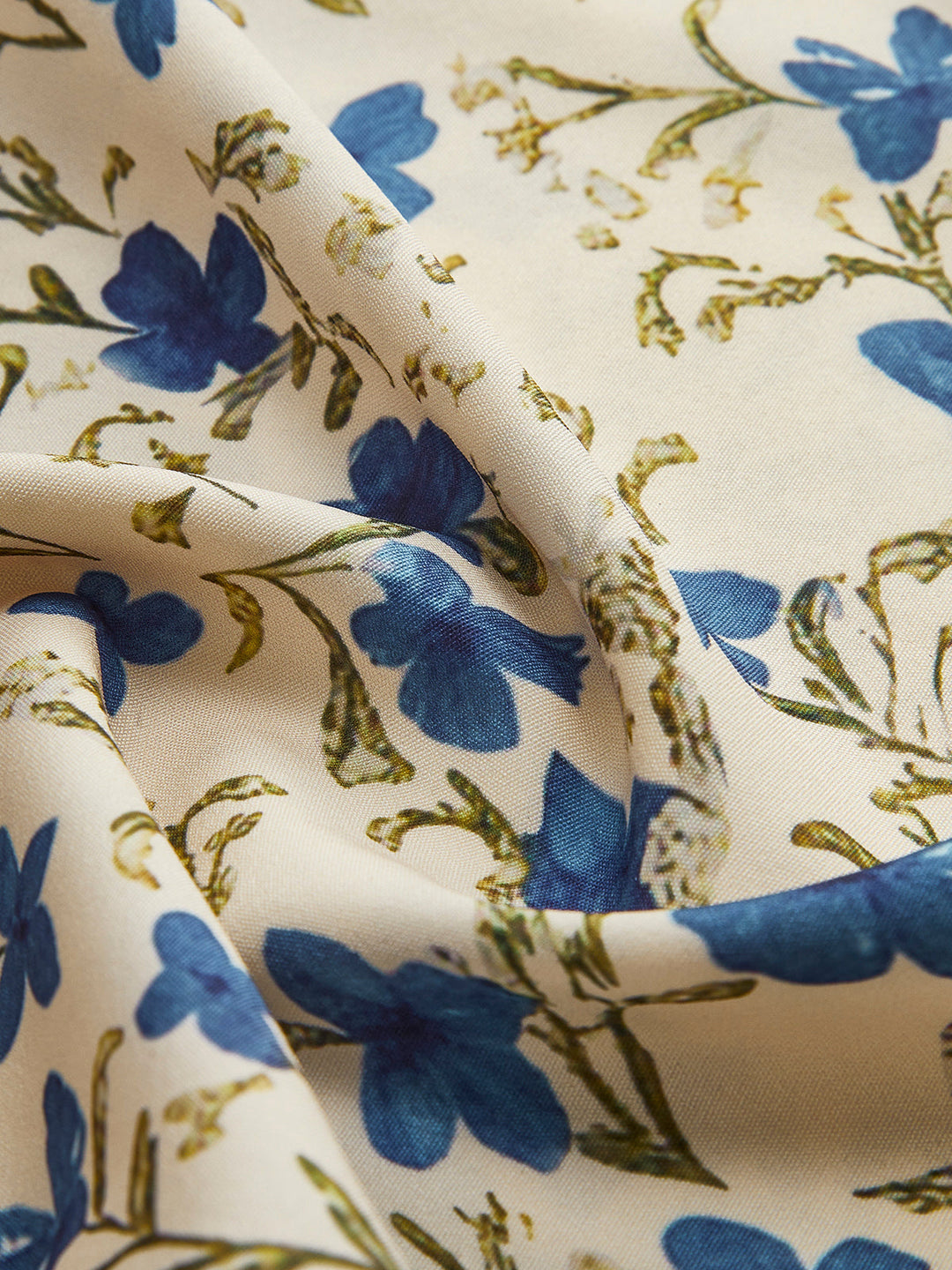 Adriana - Damen Maxikleid mit floralem Print und Binderdetail