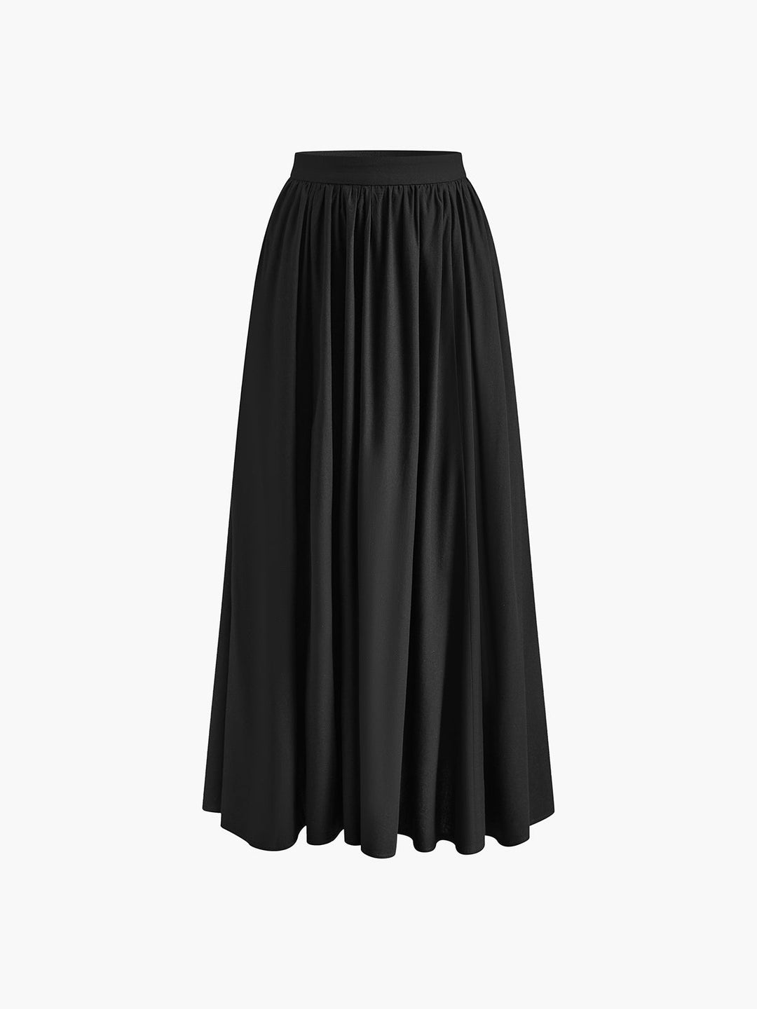 Rosita | Plissee Maxirock mit Hoher Taille