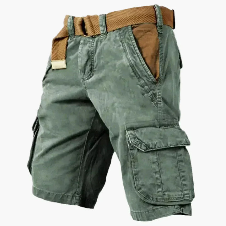 Herren-Cargo-Shorts im Vintage-Stil und Cargo-Taschen