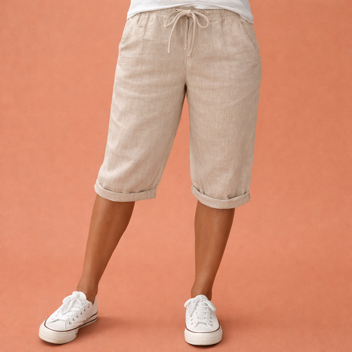 Bequeme Baumwollshorts für Damen mit eleganter Passform | Liora