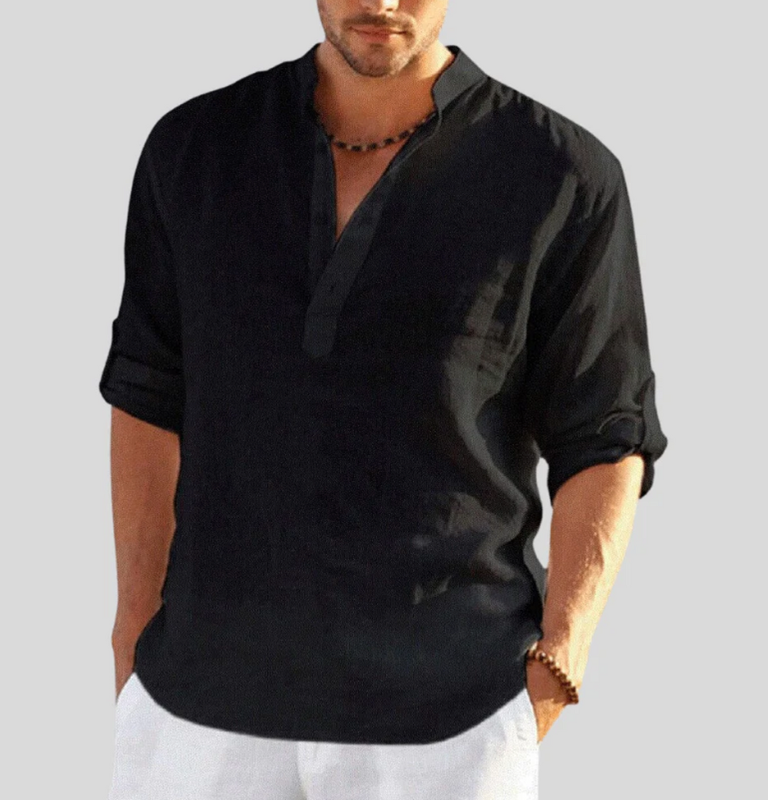 Elegantes Leinenhemd Herren