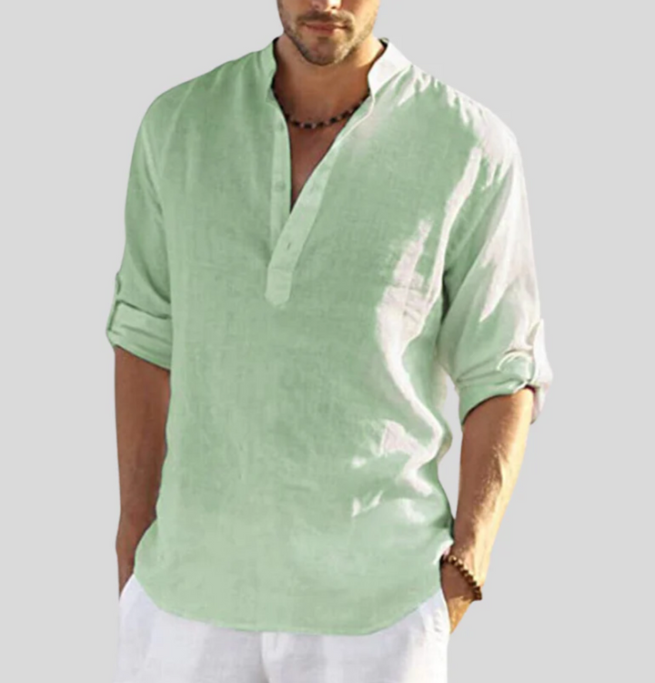 Elegantes Leinenhemd Herren